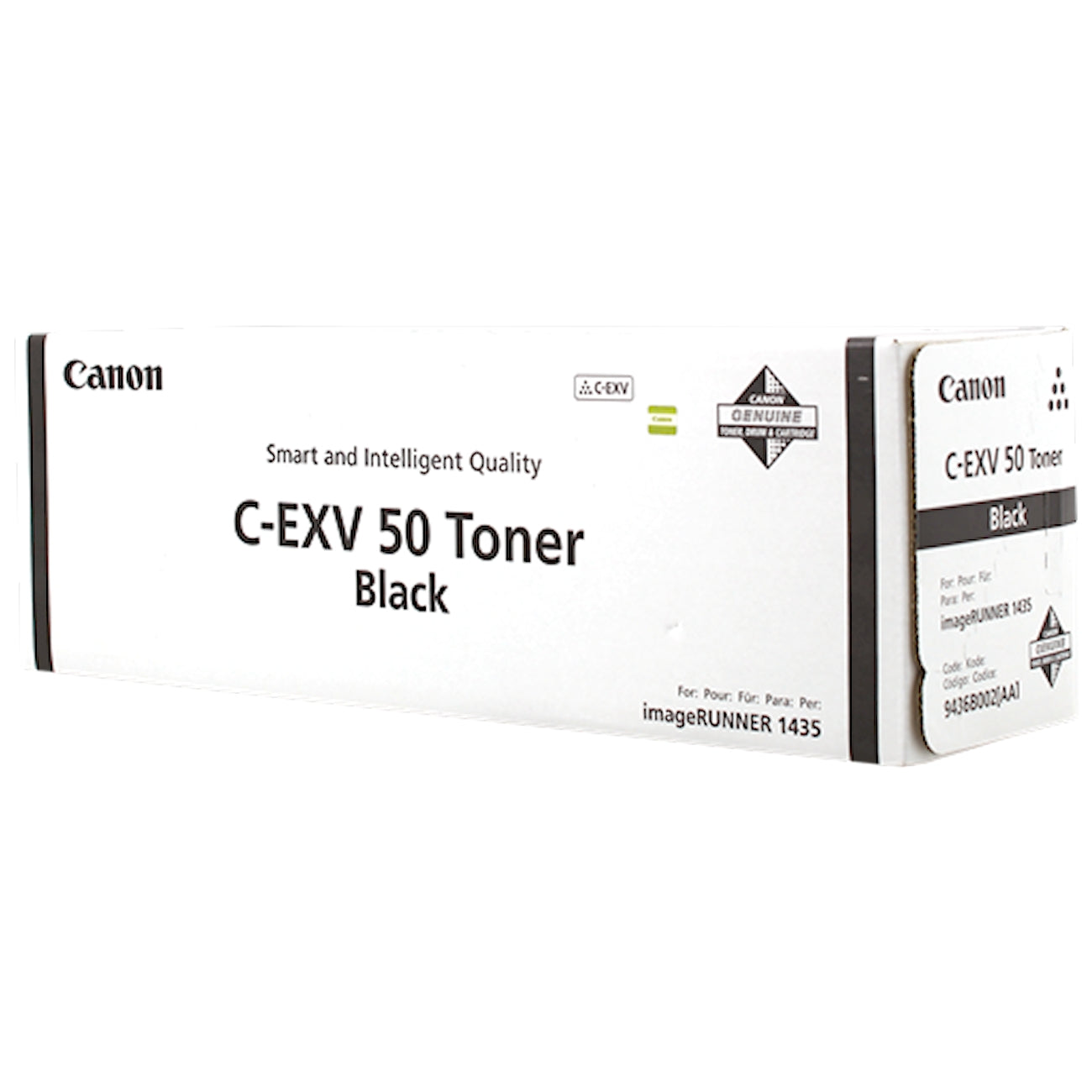 Toner Canon C-EXV50 9436B002  - Originale - Nero da 24.000 pagine per Canon imageRUNNER 1435, 1435i, 1435iF, 1435P