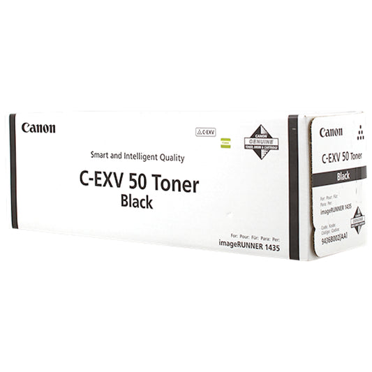 Toner Canon C-EXV50 9436B002  - Originale - Nero da 24.000 pagine per Canon imageRUNNER 1435, 1435i, 1435iF, 1435P