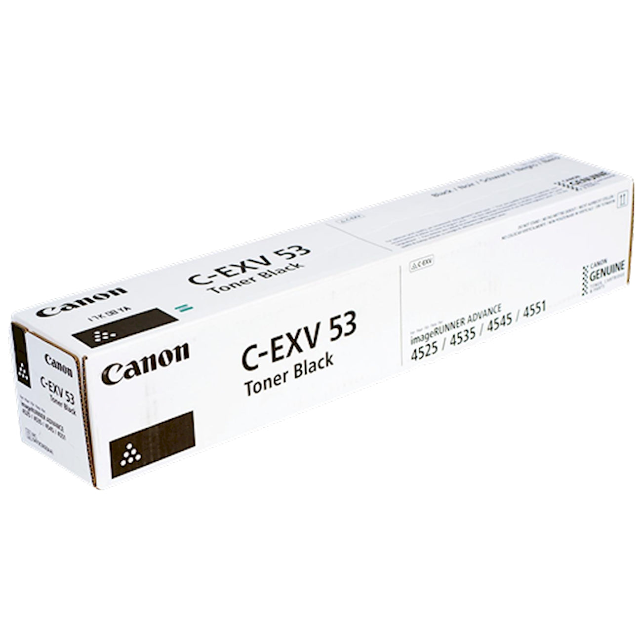 Toner Canon C-EXV53 0473C002  - Originale - Nero da 42.100 pagine per Canon imageRUNNER Advance 4525, 4525i, 4535, 4535i, 4545, 4545i, 4551, 4551i