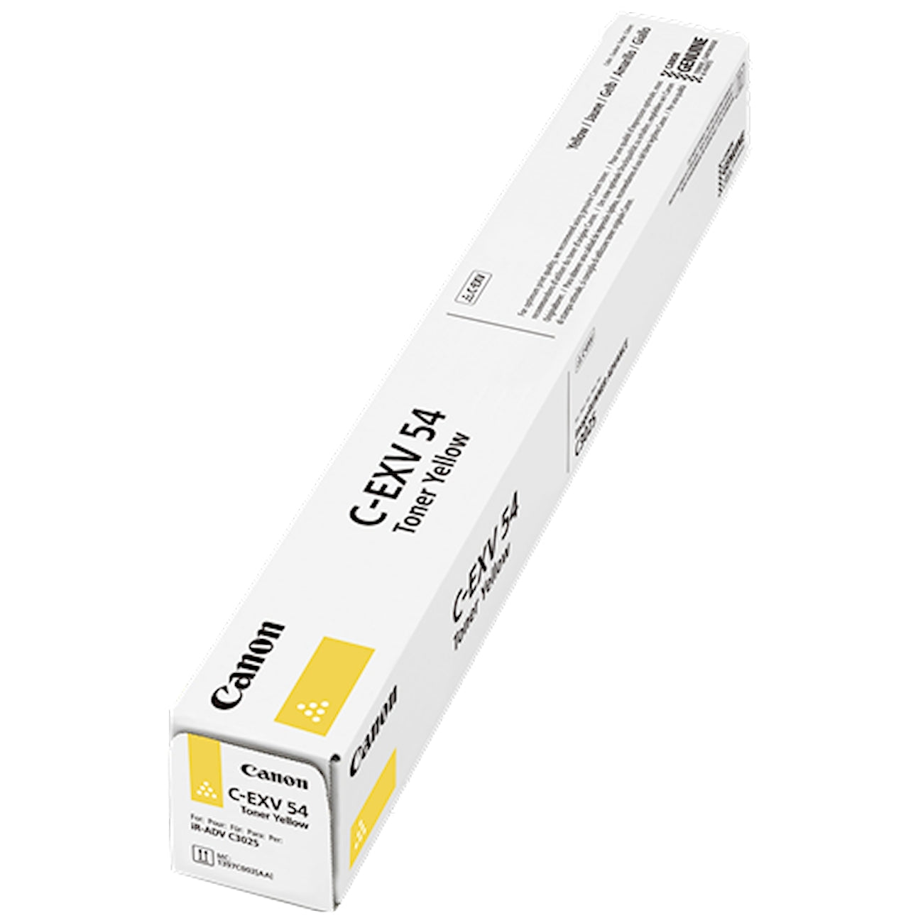 Toner Canon C-EXV54y 1397C002  - Originale - Giallo da 8.500 pagine per imageRUNNER C3025i, C3125i