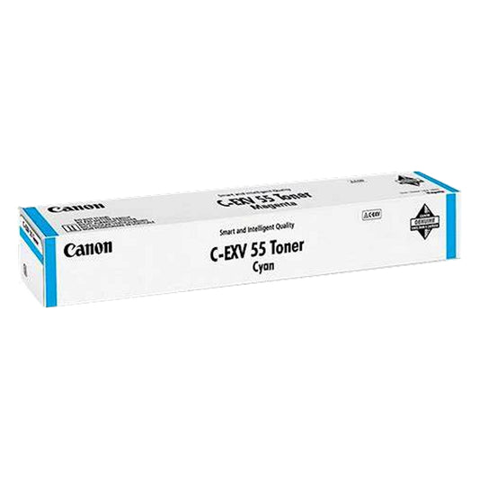 Toner Canon C-EXV55c 2183C002  - Originale - Ciano da 18.000 pagine per Canon IR Advance C256i, C356i, C356P, IR Advance C256i II, C256if II, C256is