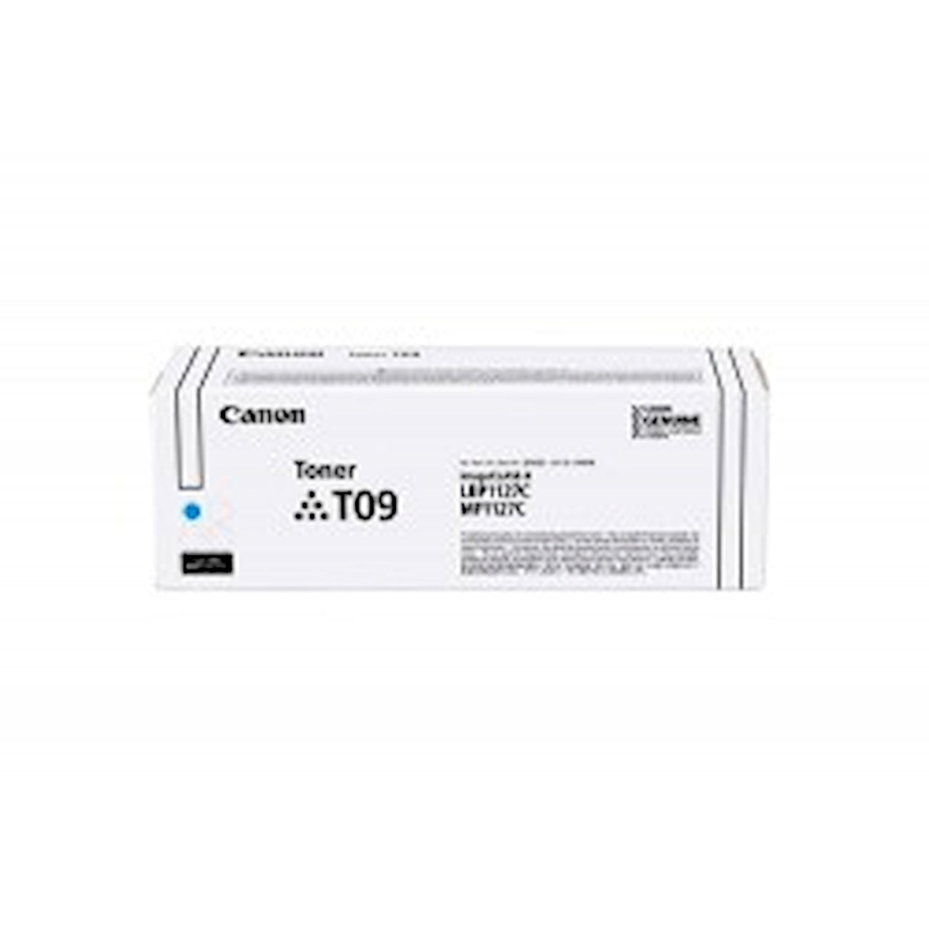 Toner Canon T09 c 3019C006  - Originale - Ciano da 5.900 pagine per Canon I-SENSYS X C1127IF, C1127P, i-SENSYS X 1238P II, 1238Pr II