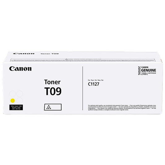 Toner Canon T09 y 3017C006  - Originale - Giallo da 5.900 pagine per i-SENSYS X C1127i, C1127iF, C1127P