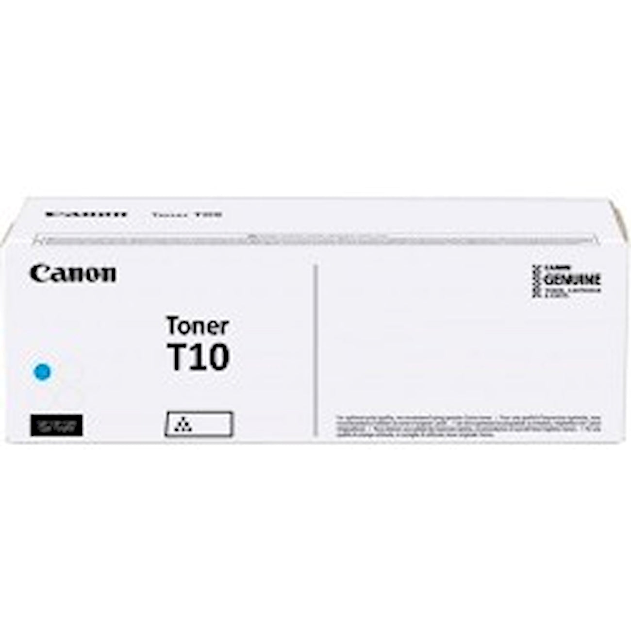 Toner Canon T10 c 4565C001  - Originale - Ciano da 10.000 pagine per Canon imageRUNNER C1533iF, C1538iF, i-SENSYS X C1533iF II, C1533P, C1533P II