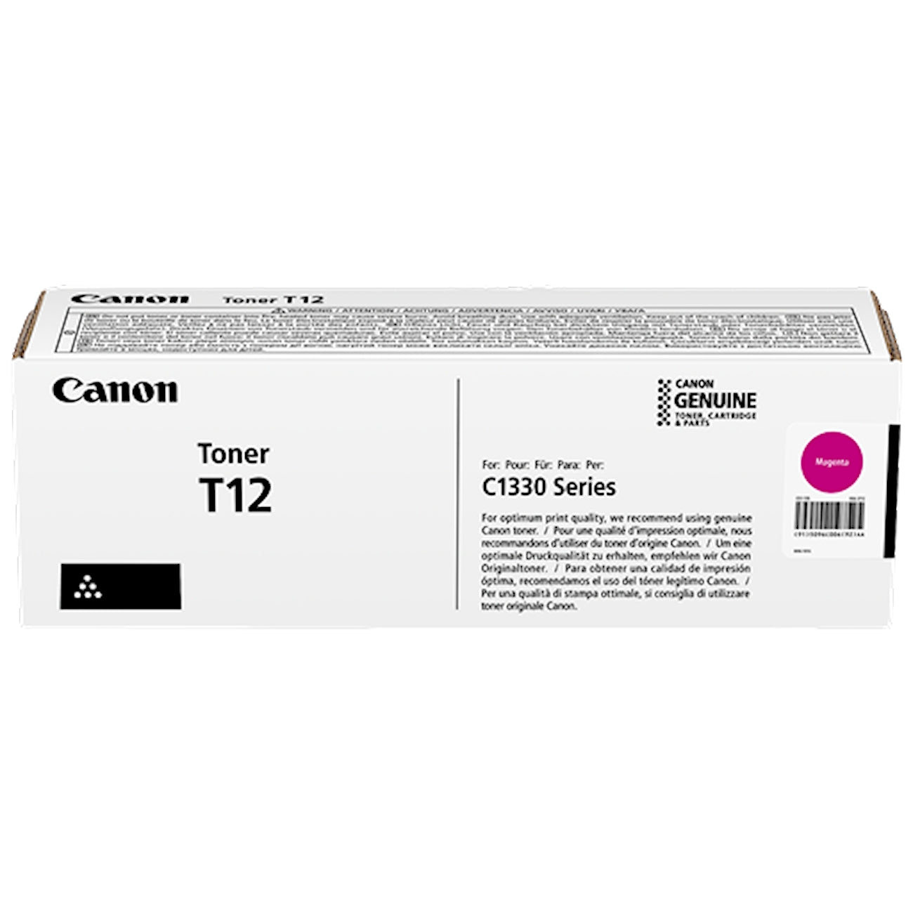 Toner Canon T12 m 5096C006  - Originale - Magenta da 5.300 pagine per i-SENSYS X C1333, imageFORCE C1333