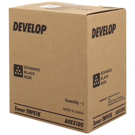 Toner Develop A0X51D5   - Originale - Nero da 5.000 pagine per Develop ineo +3110
