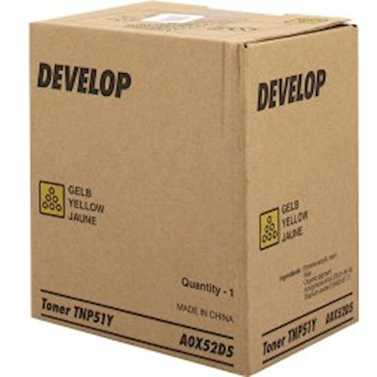 Toner Develop A0X52D5   - Originale - Giallo da  pagine per