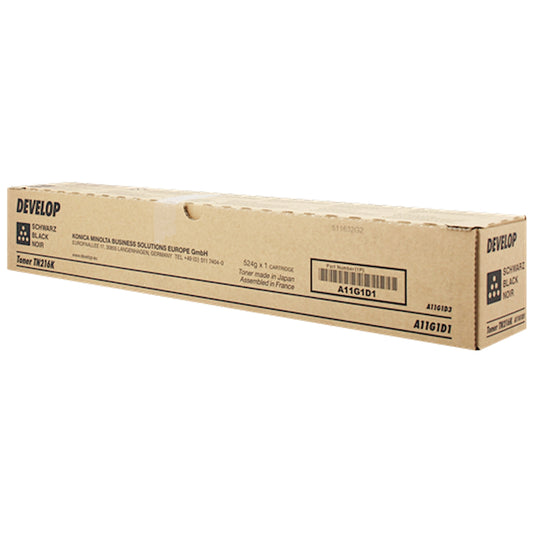 Toner Develop A11G1D1 TN216K  - Originale - Nero da 29.000 pagine per Develop ineo +220, +280