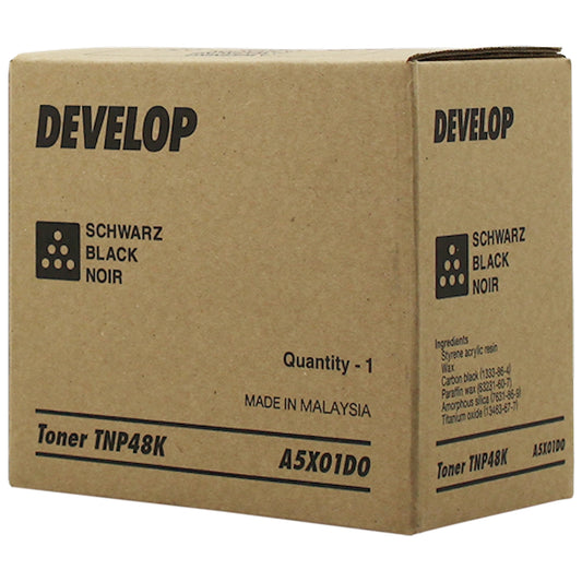 Toner Develop A5X01D0 TNP48K  - Originale - Nero da 10.000 pagine per Develop ineo +3350, +3850