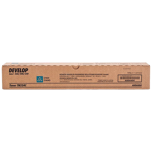 Toner Develop A8DA4D0   - Originale - Ciano da 26.000 pagine per Develop ineo +258, +308, +368