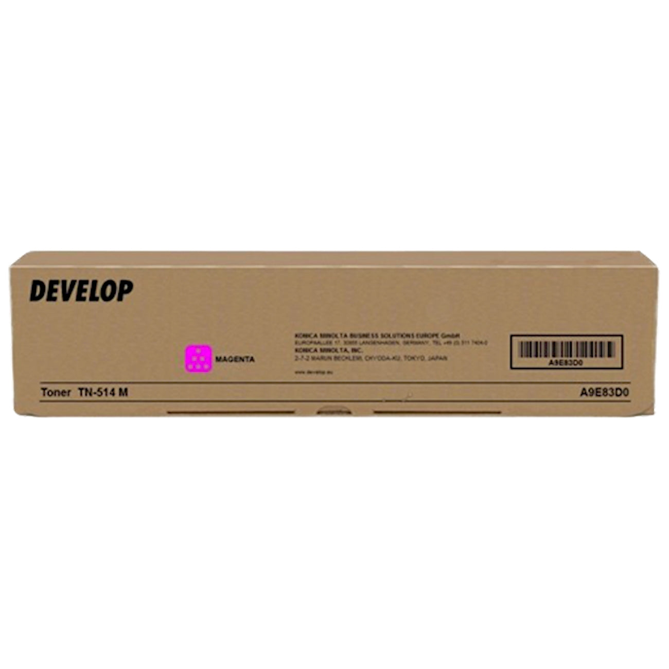 Toner Develop A9E83D0   - Originale - Magenta da 26.000 pagine per Develop ineo +458, +558, +658