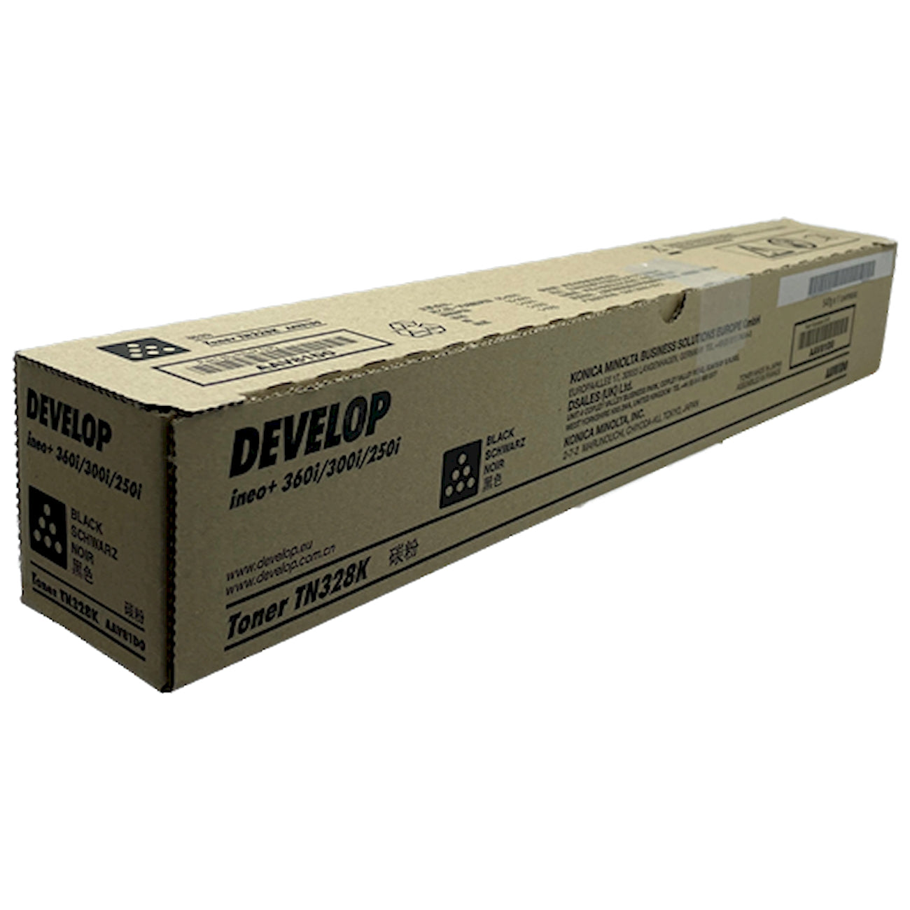 Toner Develop AAV81D0 TN-328  - Originale - Nero da 28.000 pagine per Konica Minolta bizhub C250i, C300i, C360i, C450i, C550i, C650i, Develop INEO +250I, +251I, +300I, +301I, +360I