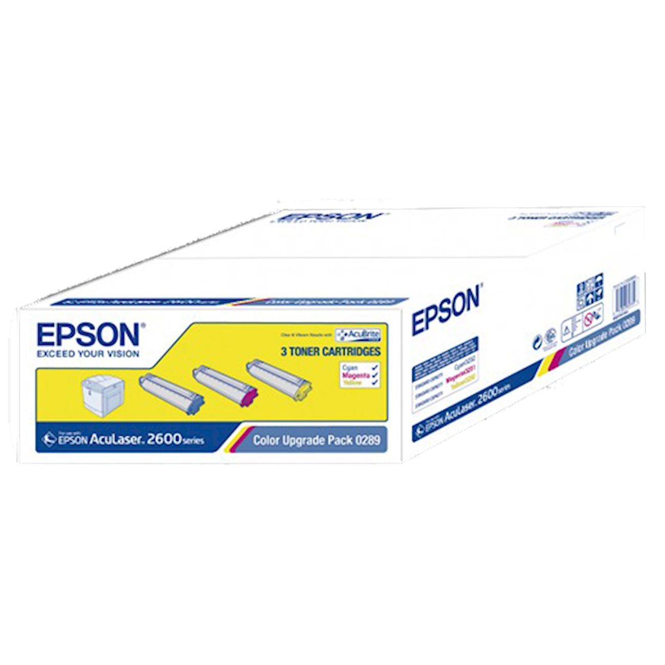 Toner Epson C13S050289   - Originale - Ciano da 2.000 pagine per Epson Aculaser C2600, C2600DN, C2600DTN