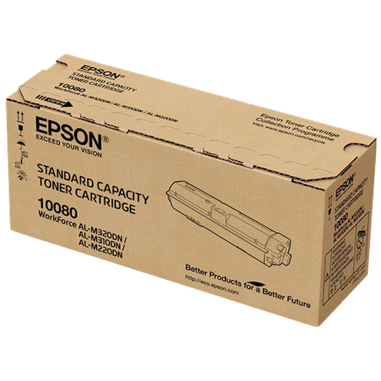 Toner Epson C13S110080   - Originale - Nero da 2.700 pagine per Epson WorkForce AL-M310DN, AL-M310DTN, AL-M320DN, AL-M320DTN