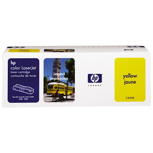 Toner HP C4194A 640A  - Originale - Giallo da 6.000 pagine per Color LaserJet 4500, 4550