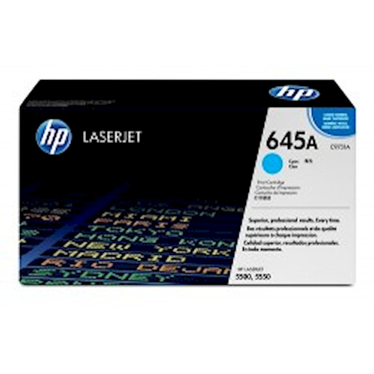 Toner HP C9731A HP 645A  - Originale - Ciano da 12.000 pagine per Color LaserJet 5500, 5550