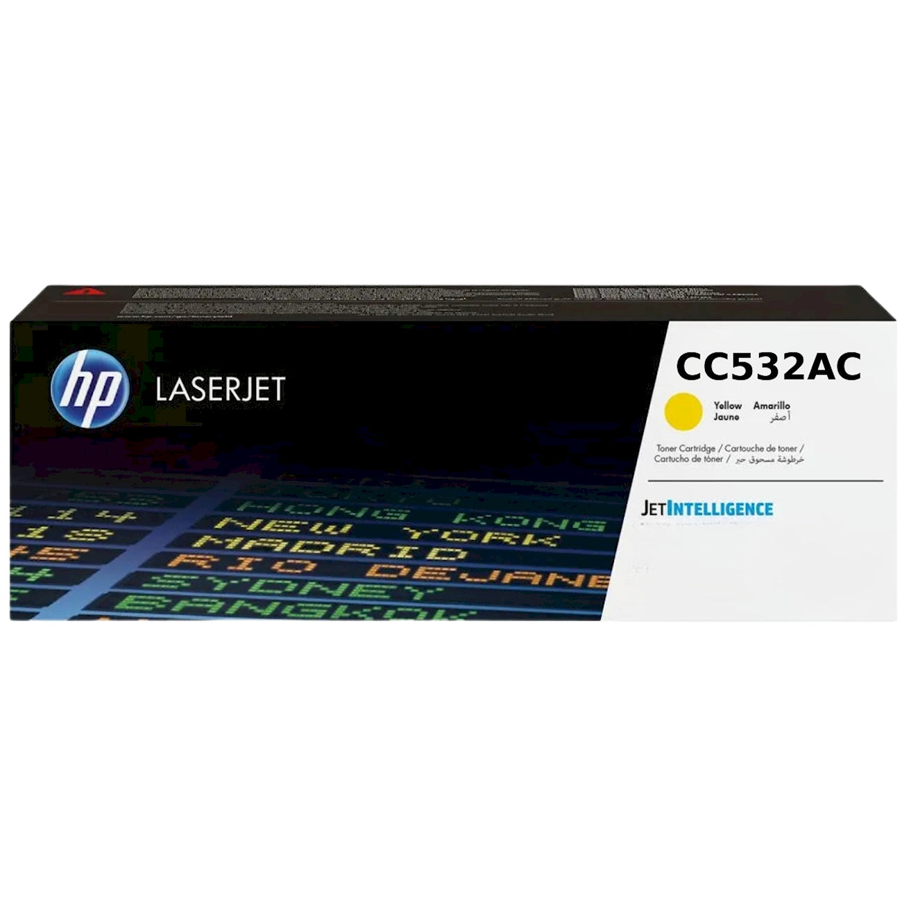 Toner HP CC532AC HP 304A  - Originale - Giallo da  pagine per Color LaserJet CP2025, CM2320