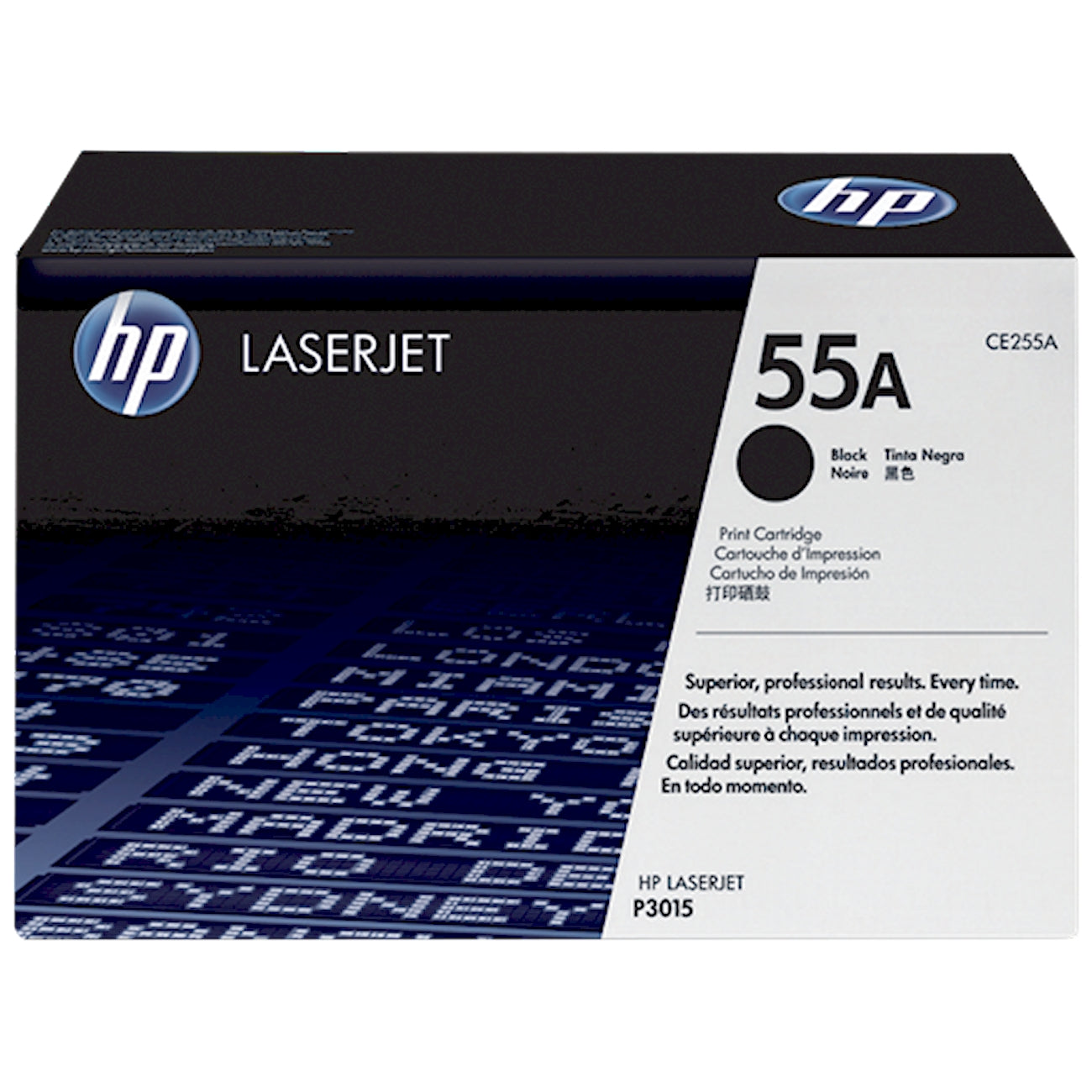 Toner HP CE255A 55A  - Originale - Nero da 6.000 pagine per LaserJet P3015