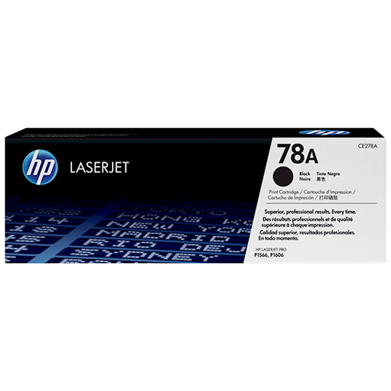 Toner HP CE278A 78A  - Originale - Nero da 2.100 pagine per LaserJet Pro M1536, P1566, P1606