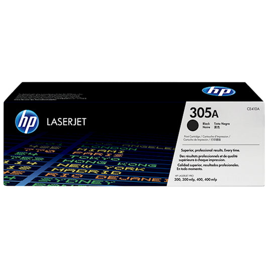 Toner HP CE410A 305A  - Originale - Nero da 2.090 pagine per LaserJet Pro 300, 400, M351, M375, M451, M475, M476