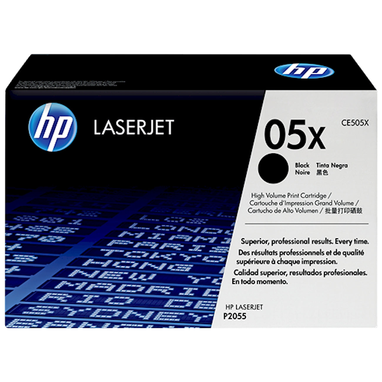Toner HP CE505X 05X  - Originale - Nero da 6.500 pagine per LaserJet P2035, P2055