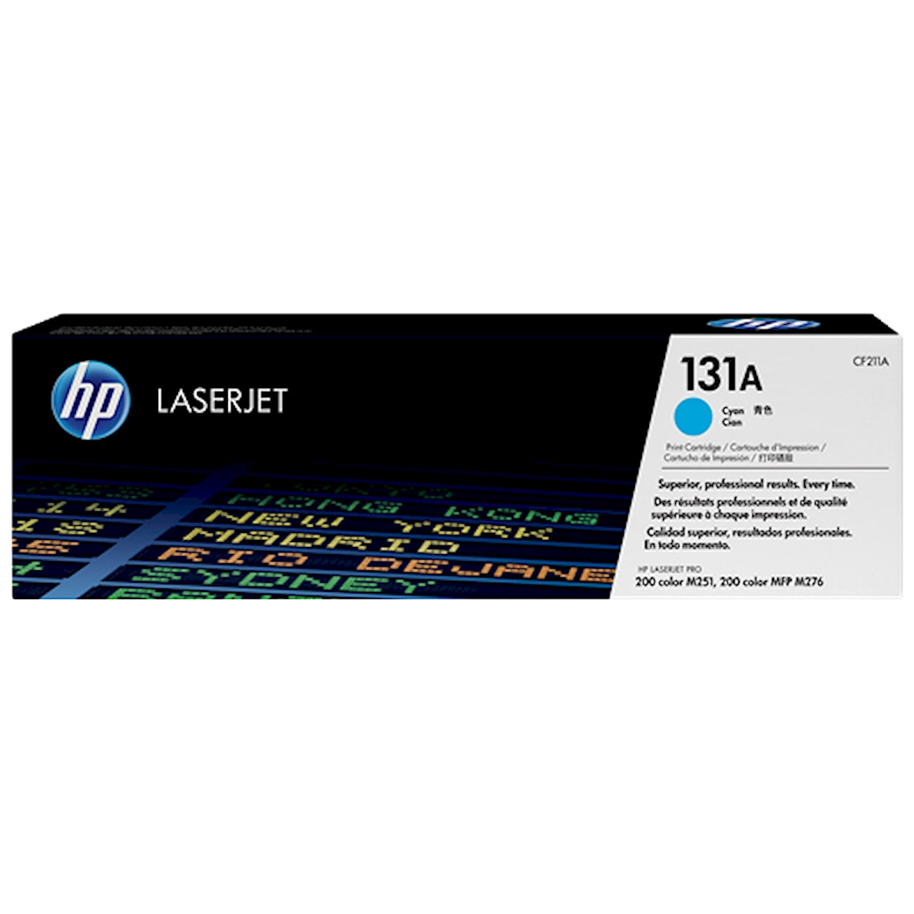 Toner HP CF211A 131A  - Originale - Ciano da 1.800 pagine per Color LaserJet Pro 200 M251, MFP M276