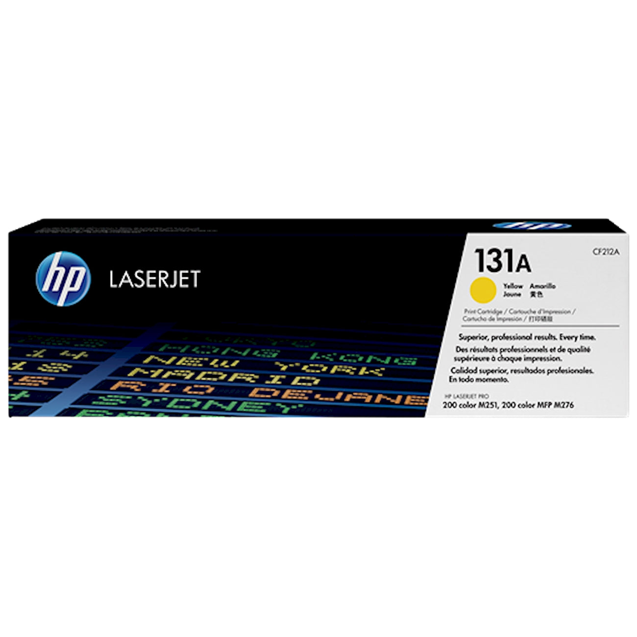 Toner HP CF212A 131A  - Originale - Giallo da 1.800 pagine per Color LaserJet Pro 200 M251, MFP M276