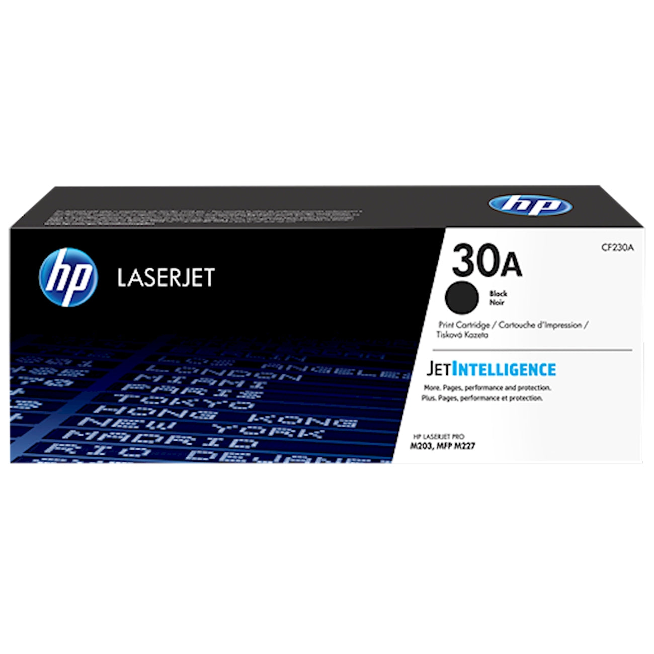Toner HP CF230A 30A  - Originale - Nero da 1.600 pagine per LaserJet Pro M203, MFP M227