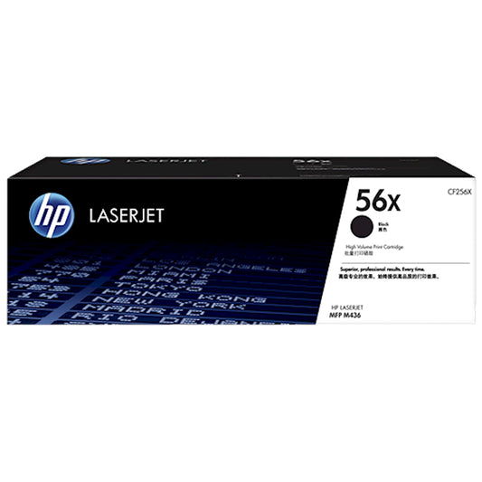 Toner HP CF256X 56X  - Originale - Nero da 13.700 pagine per LaserJet Enterprise M506, M507, MFP M527, M528