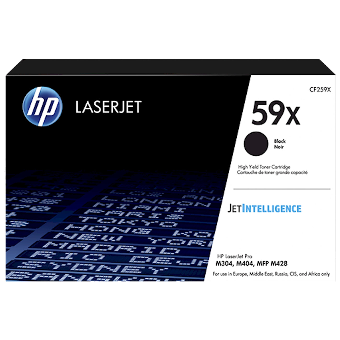 Toner HP CF259X 59X  - Originale - Nero da 10.000 pagine per LaserJet Pro M304, M404, MFP M428
