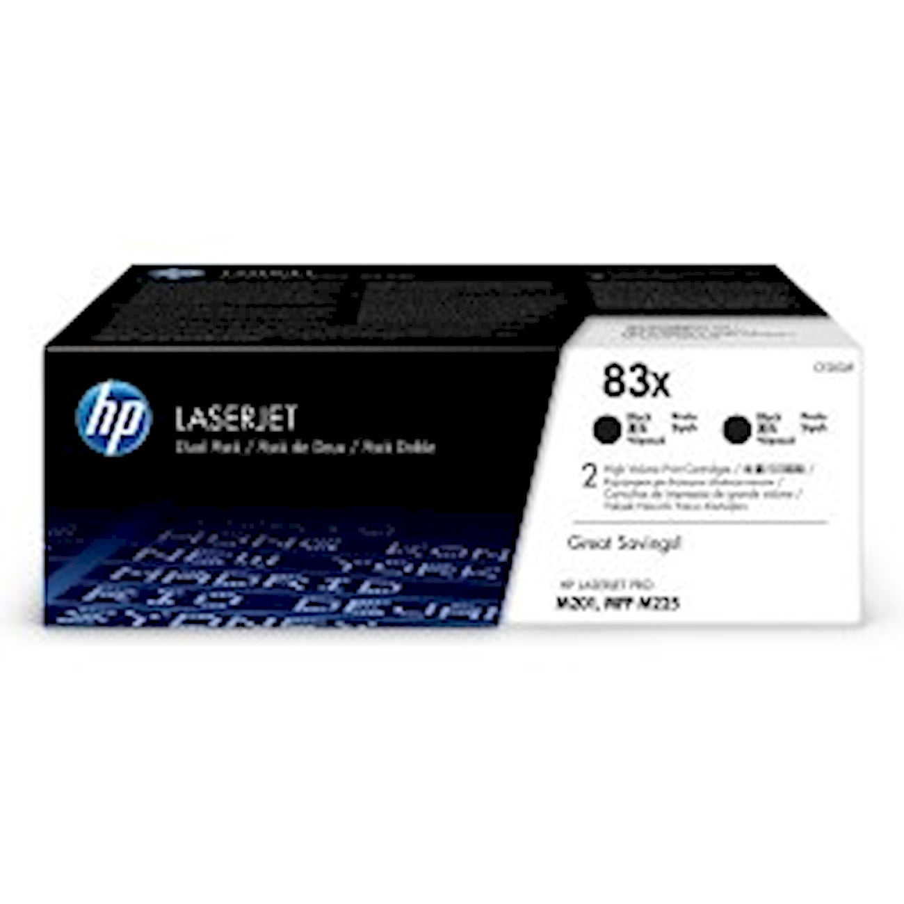 Toner HP CF283XD HP 83X  - Originale - Nero da  pagine per LaserJet Pro MFP M125, M127, M201, M225