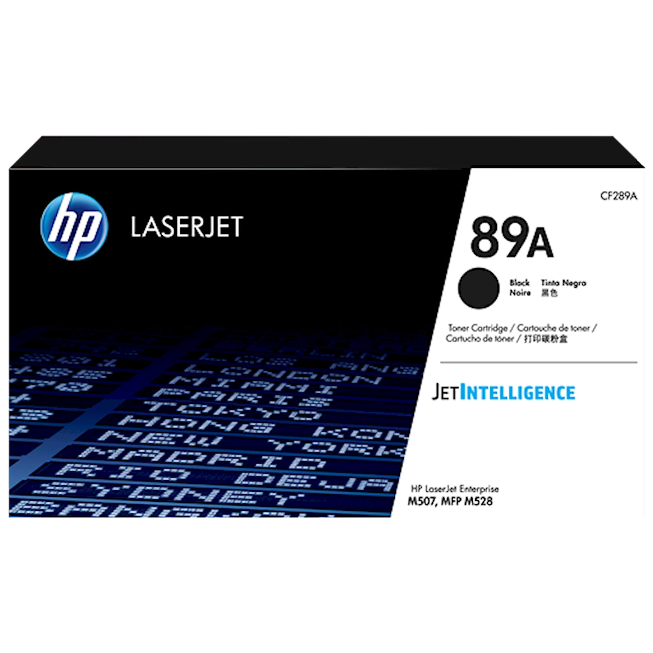 Toner HP CF289A 89A  - Originale - Nero da 5.000 pagine per LaserJet Enterprise M507, MFP M528