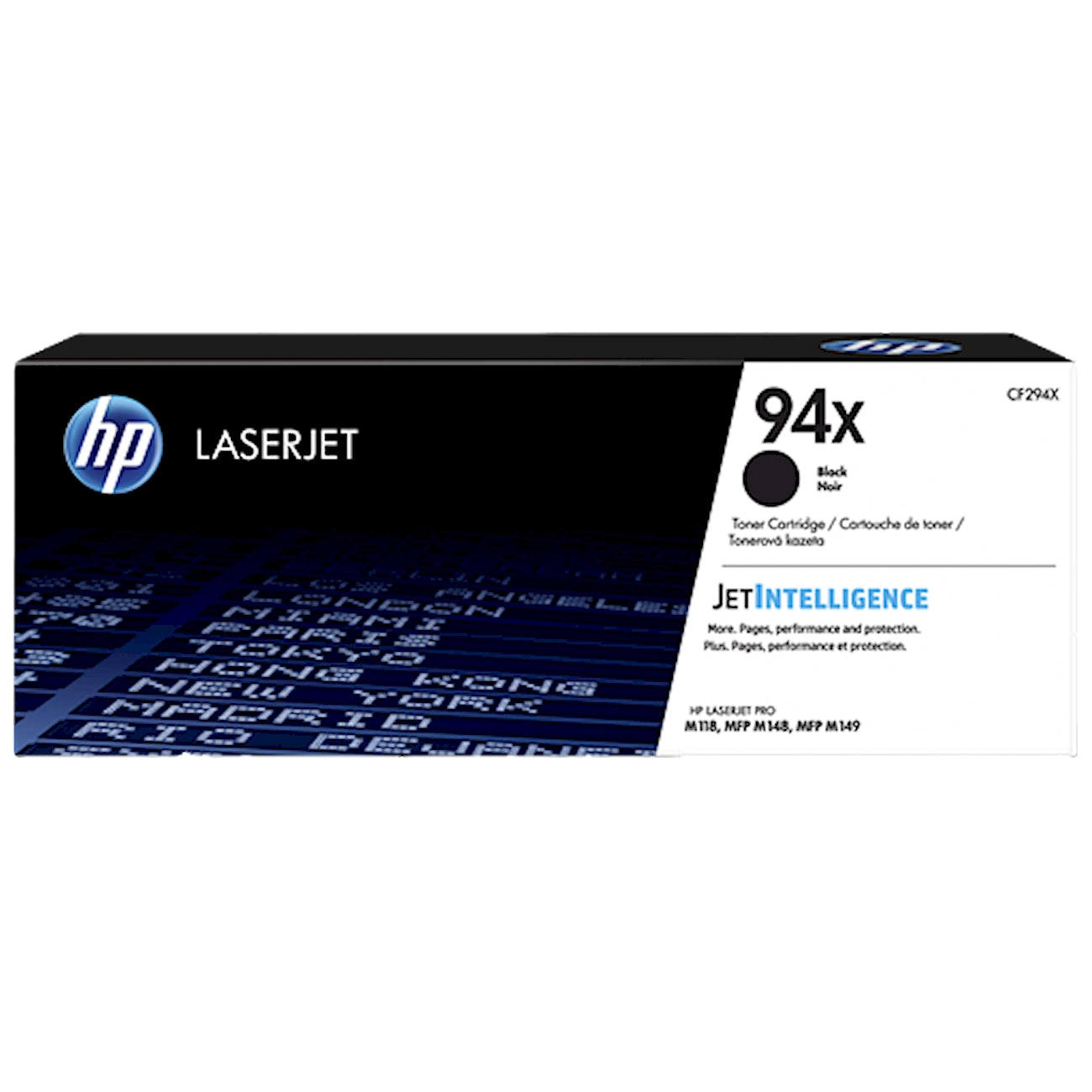 Toner HP CF294X 94X  - Originale - Nero da 2.800 pagine per LaserJet Pro M118, MFP M148, MFP M149