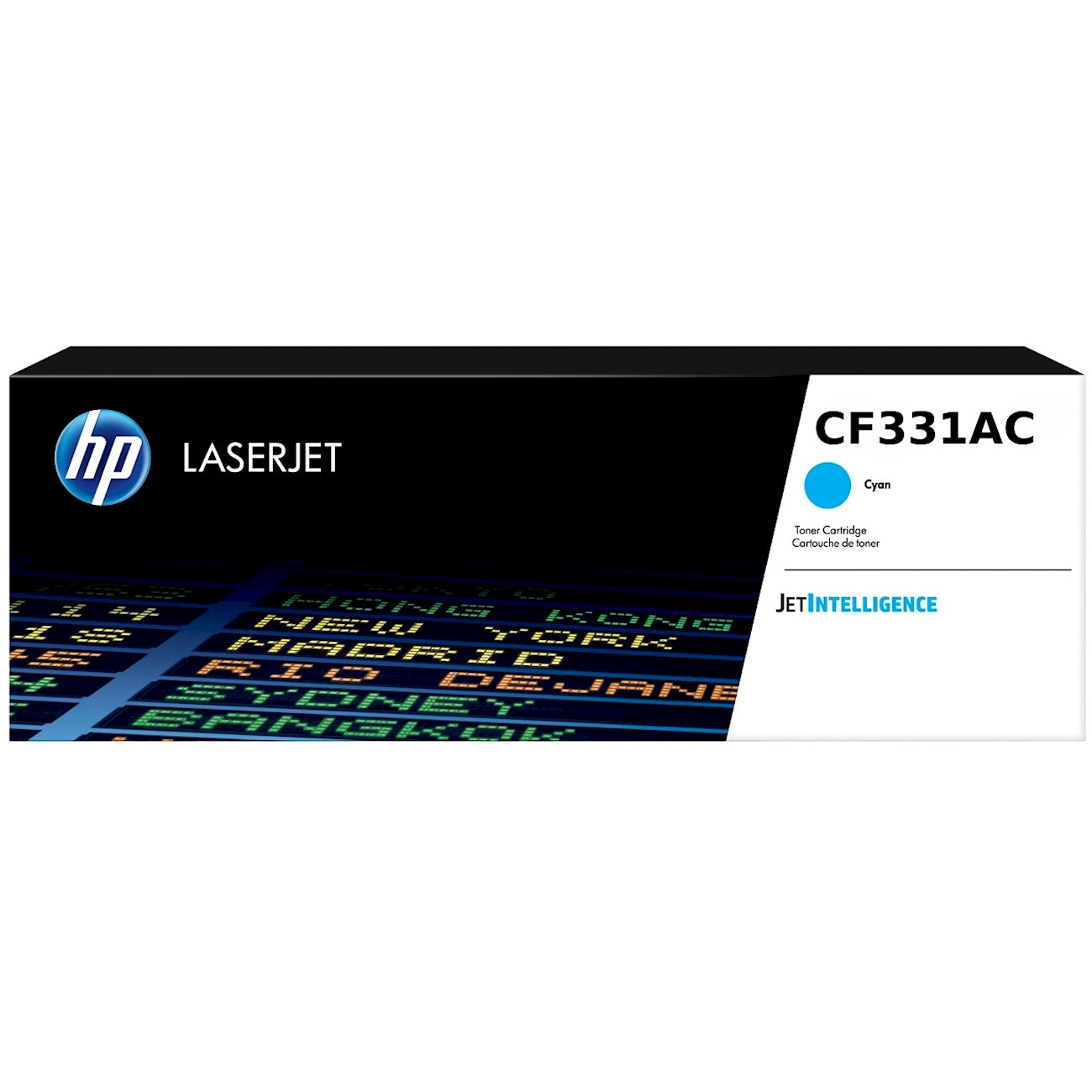 Toner HP CF331AC HP 655A  - Originale - Ciano da  pagine per LaserJet Enterprise M652, M653, MFP M681, MFP M682
