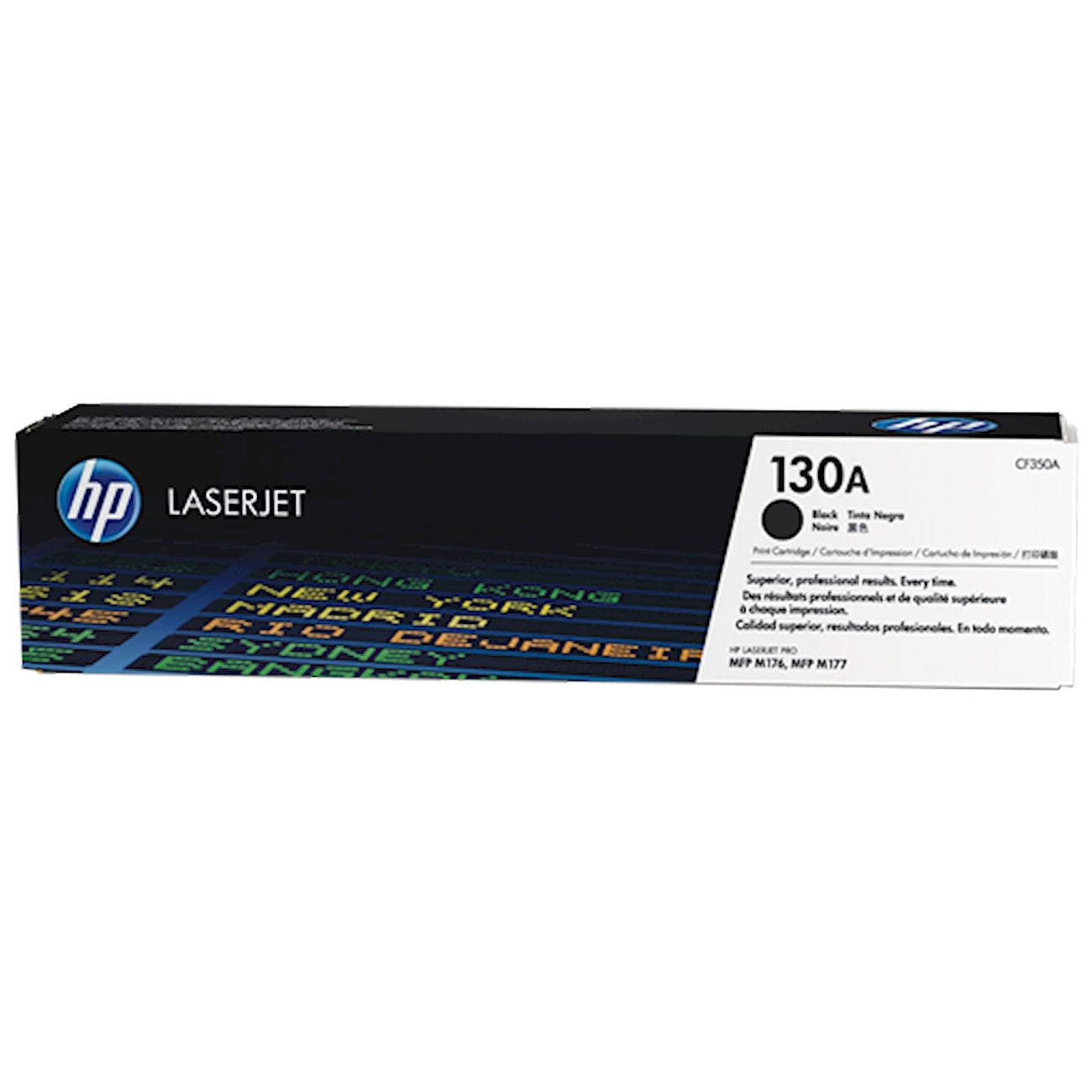 Toner HP CF350A 130A  - Originale - Nero da 1.300 pagine per Color LaserJet Pro MFP M176, M177