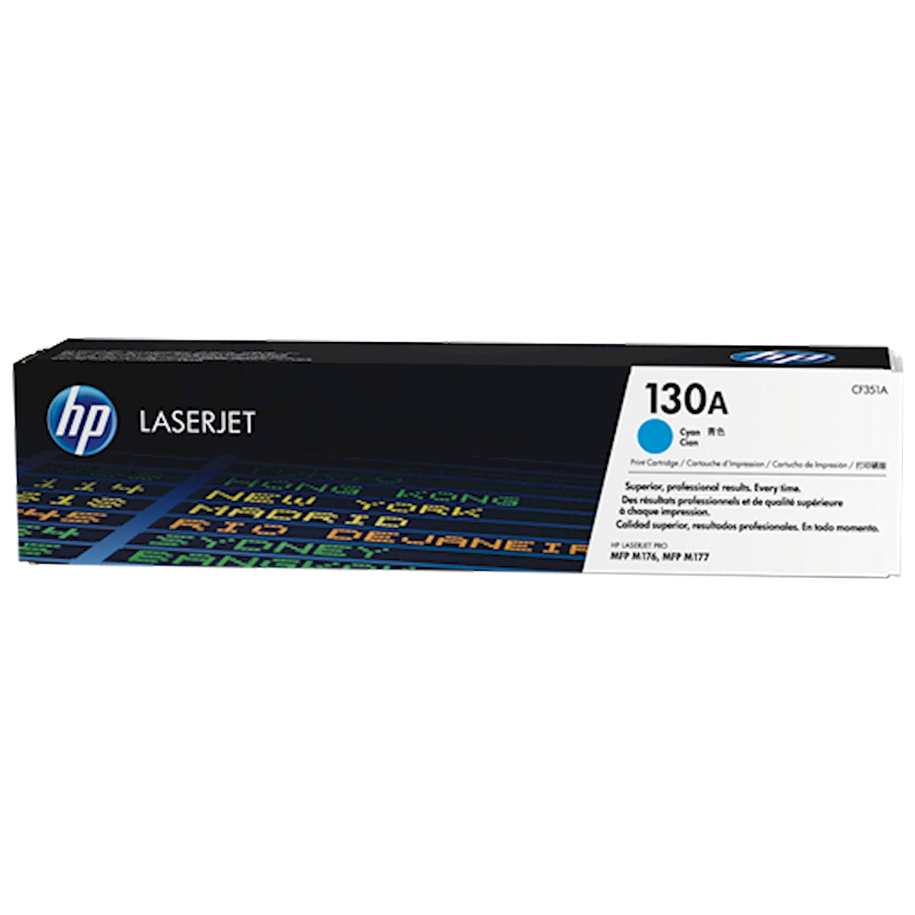 Toner HP CF351A 130A  - Originale - Ciano da 1.000 pagine per Color LaserJet Pro MFP M176, M177