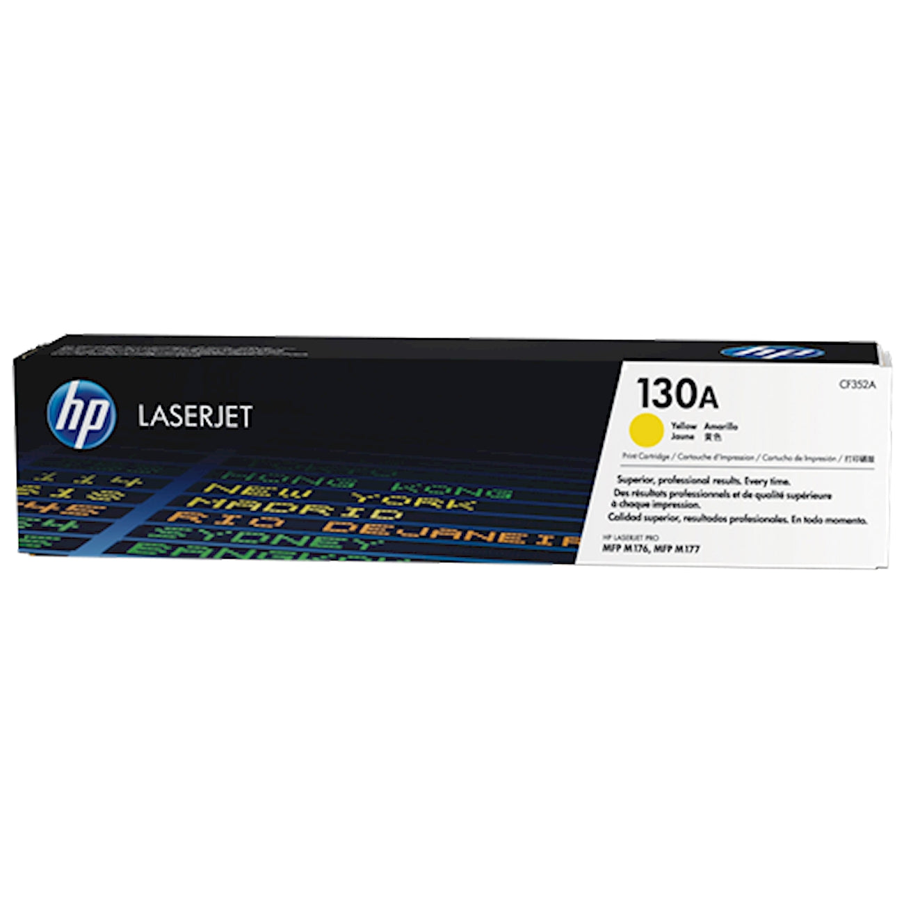 Toner HP CF352A 130A  - Originale - Giallo da 1.000 pagine per Color LaserJet Pro MFP M176, M177