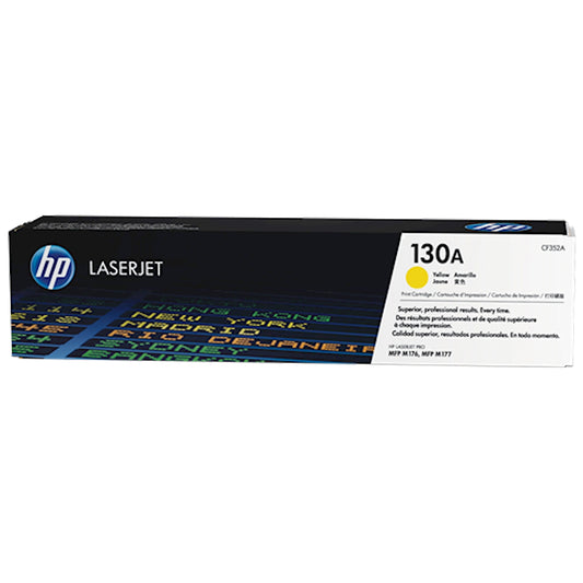 Toner HP CF352A 130A  - Originale - Giallo da 1.000 pagine per Color LaserJet Pro MFP M176, M177