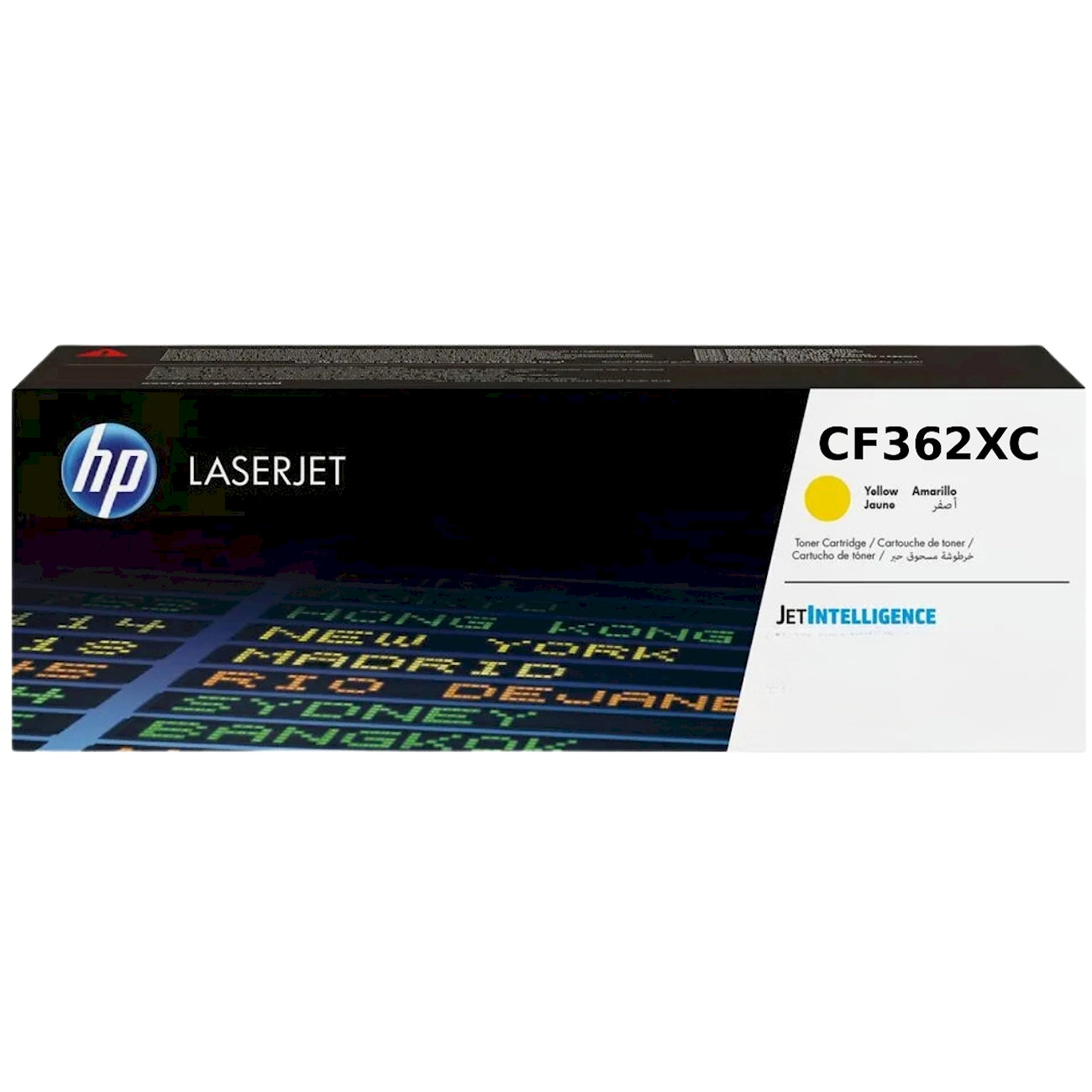 Toner HP CF362XC HP 508X  - Originale - Giallo da  pagine per Color LaserJet Enterprise M552, M553, MFP M577