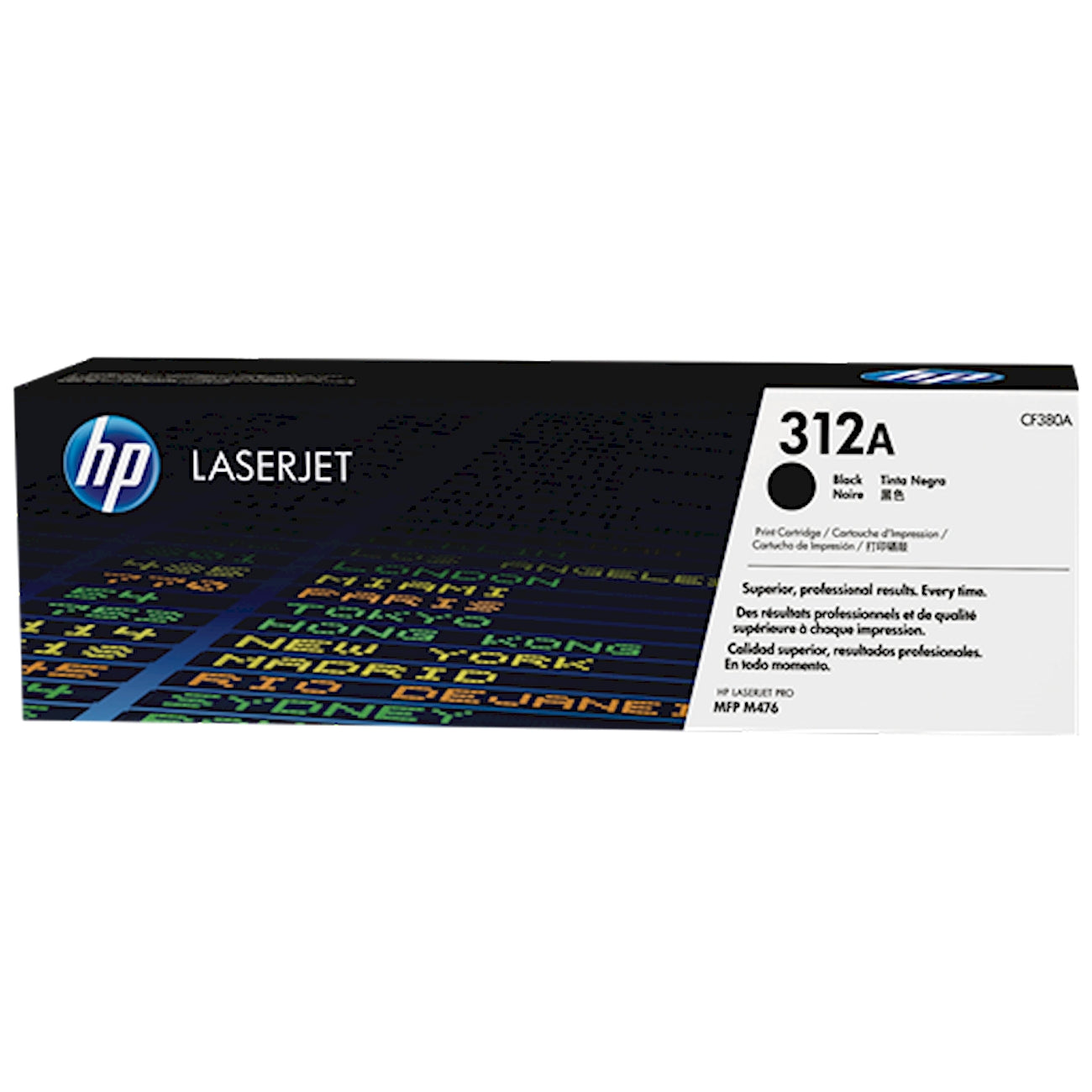 Toner HP CF380A 312A  - Originale - Nero da 2.280 pagine per LaserJet Pro MFP M476