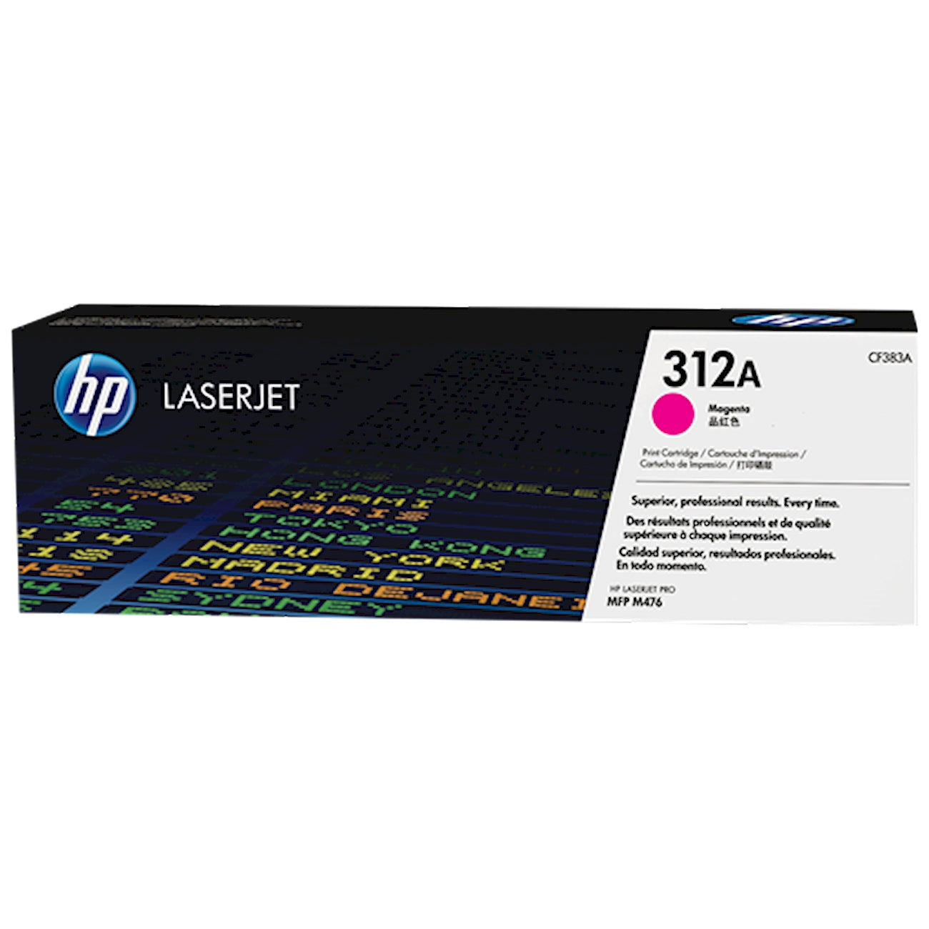Toner HP CF383A 312A  - Originale - Magenta da 2.700 pagine per LaserJet Pro MFP M476