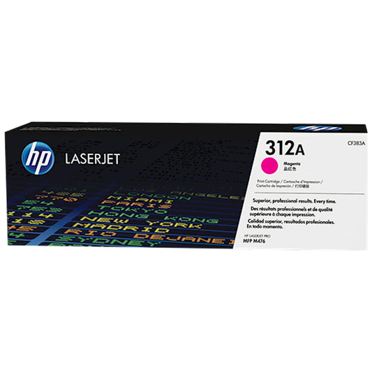 Toner HP CF383A 312A  - Originale - Magenta da 2.700 pagine per LaserJet Pro MFP M476