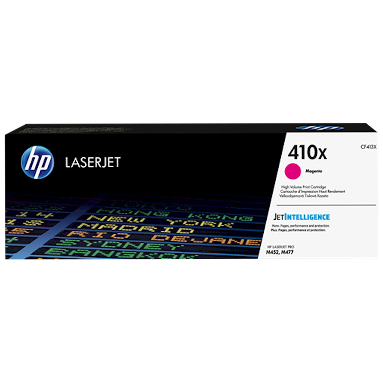 Toner HP CF413X 410X  - Originale - Magenta da 5.000 pagine per LaserJet Pro 300, 400, M351, M375, M451, M475, M476