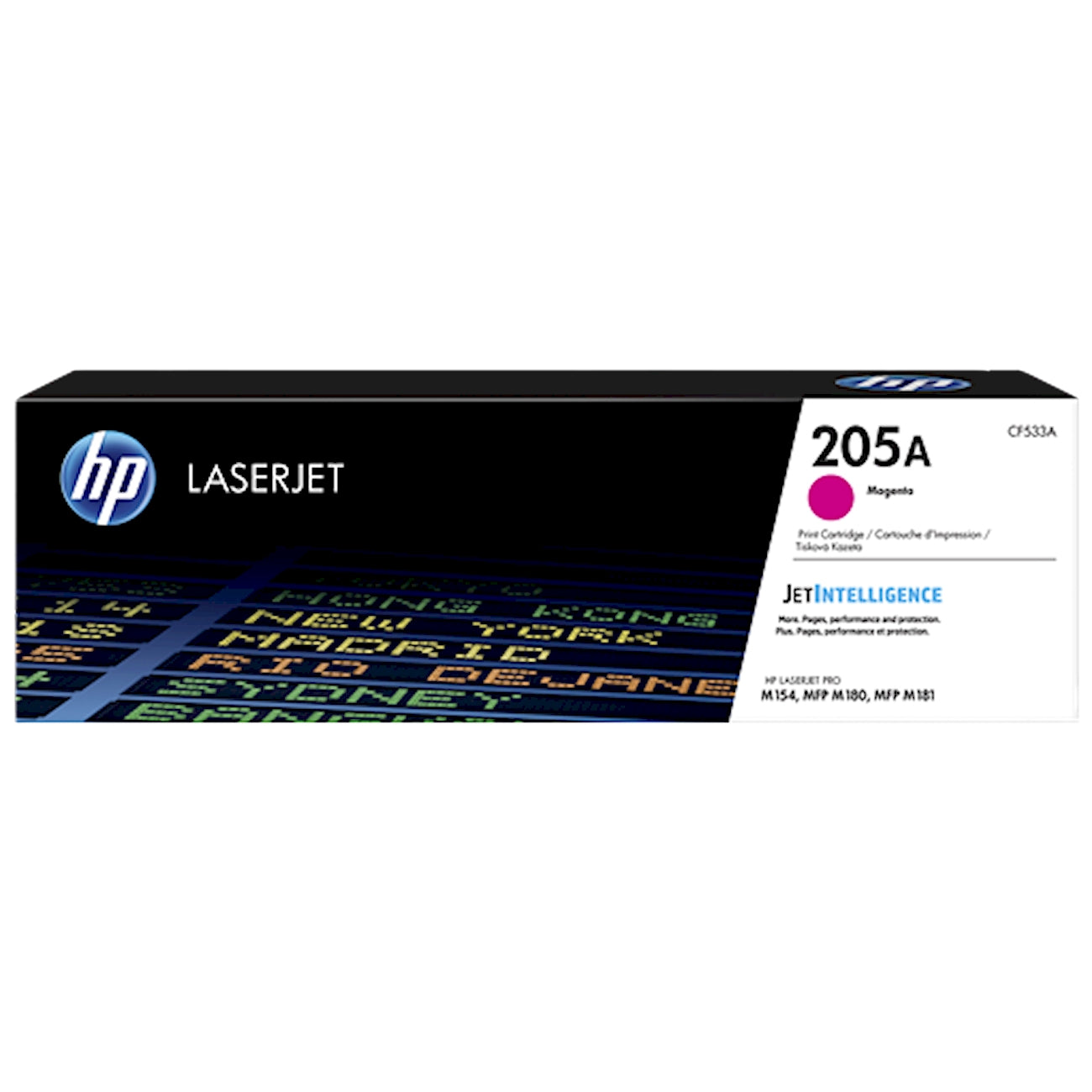 Toner HP CF533A 205A  - Originale - Magenta da 900 pagine per Color LaserJet Pro MFP M180, M181