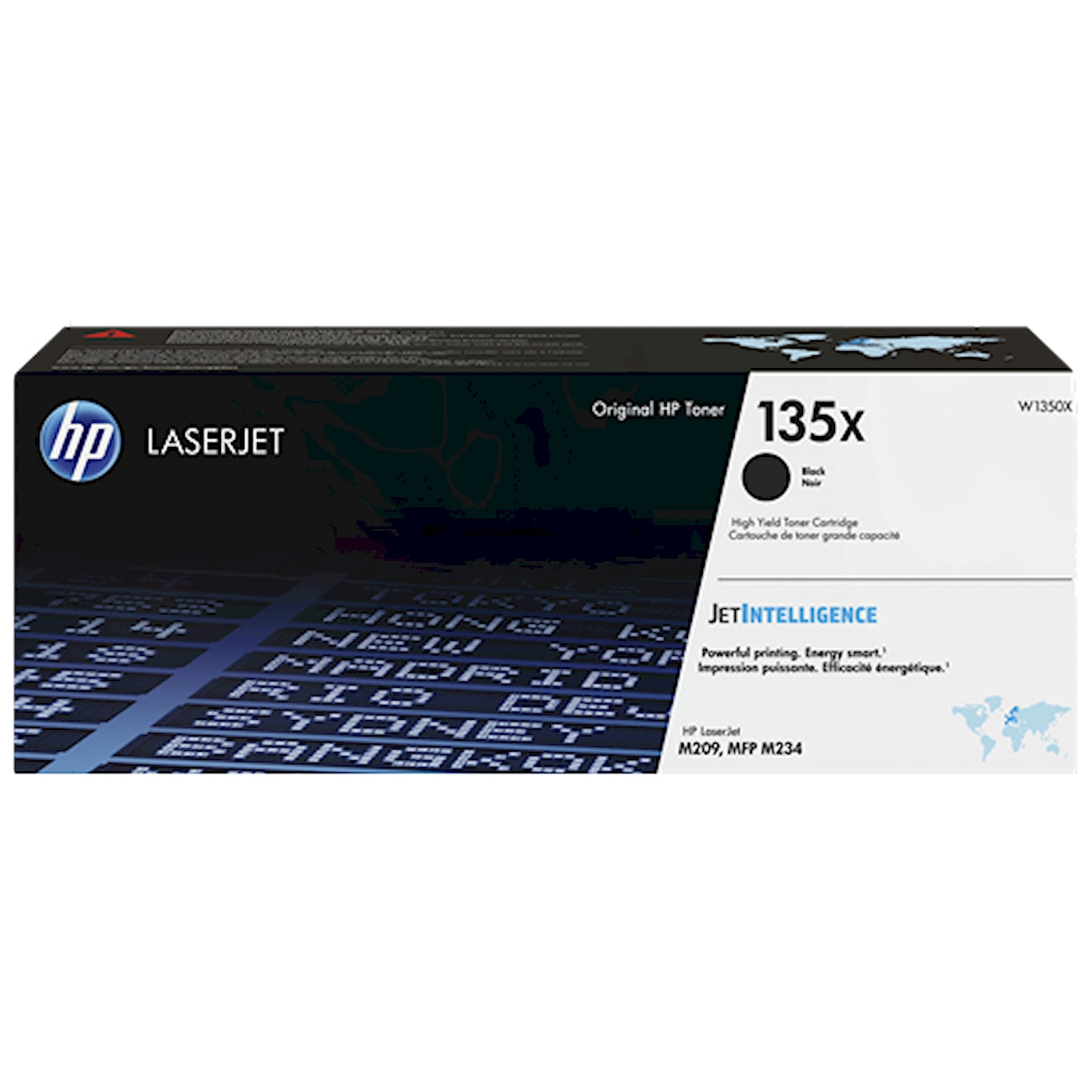 Toner HP W1350X 135X  - Originale - Nero da 2.400 pagine per LaserJet M209d, M209dw, M209dwe,  MFP M233dw, MFP M233sdn, MFP M233sdw, M211d, M211dw,  MFP M236d, MFP M236dw,  MFP M236sdn,  MFP M236sdw