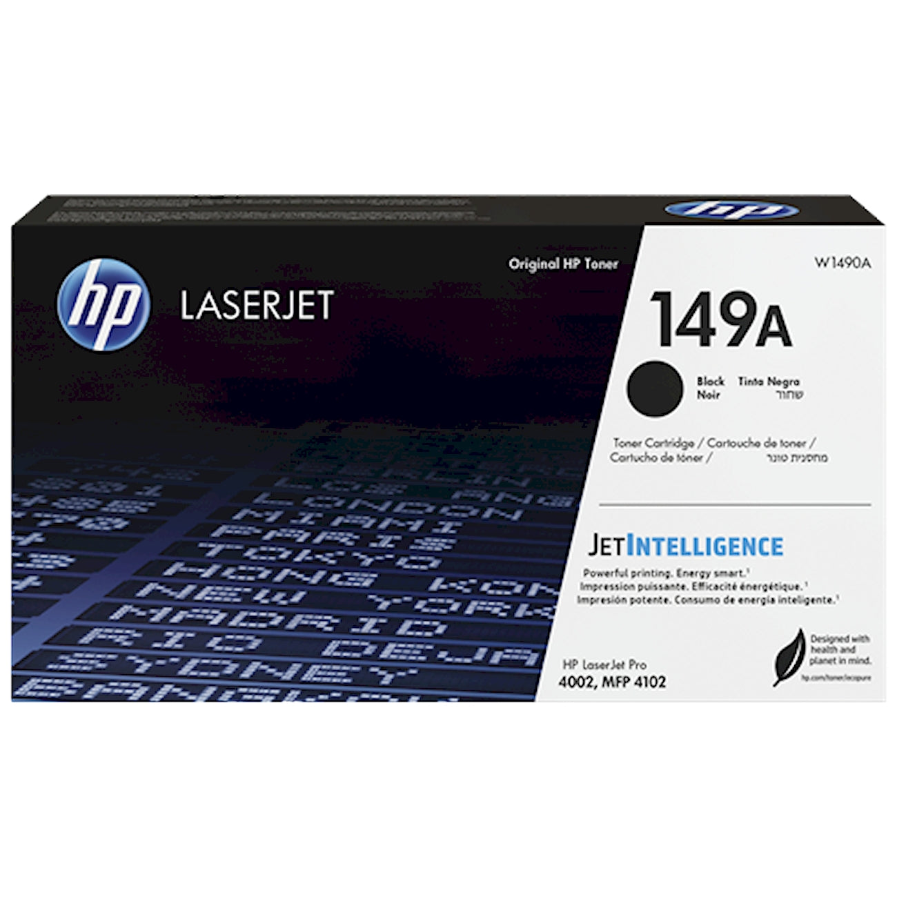 Toner HP W1490A 149A  - Originale - Nero da 2.900 pagine per LaserJet Pro 4002, 4003, 4004, MFP 4101, MFP 4102, MFP 4103, MFP 4104