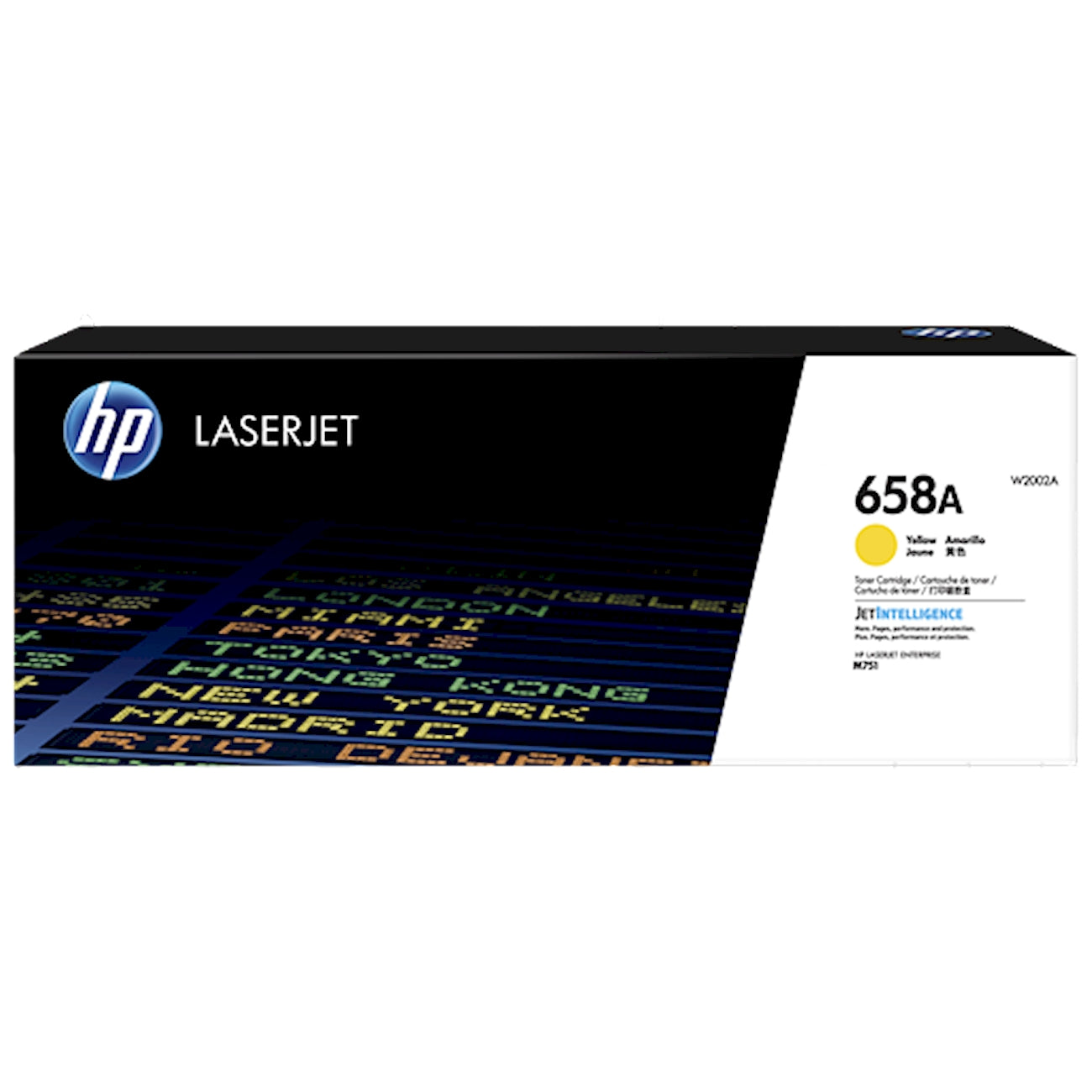Toner HP W2002A 658A  - Originale - Giallo da 6.000 pagine per Color LaserJet Enterprise M751, MFP M776