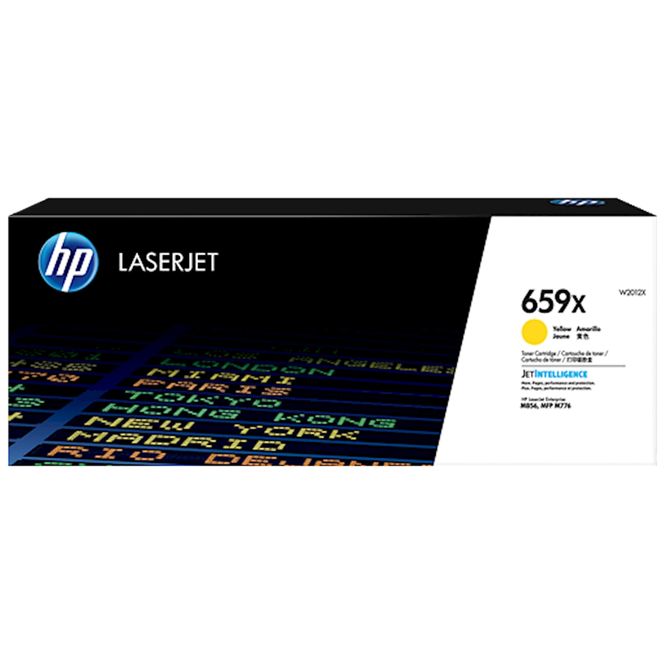 Toner HP W2012X 659X  - Originale - Giallo da 29.000 pagine per Color LaserJet Pro M454, MFP M479