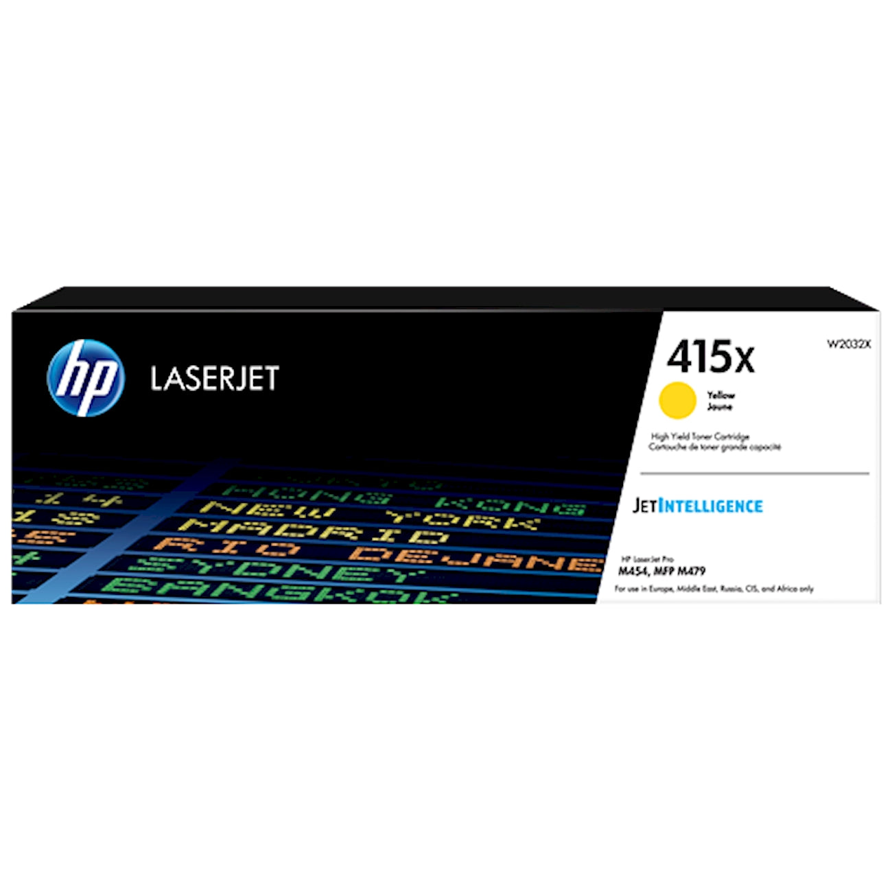 Toner HP W2032X 415X  - Originale - Giallo da 6.000 pagine per Color LaserJet Pro MFP M478, M479, M454