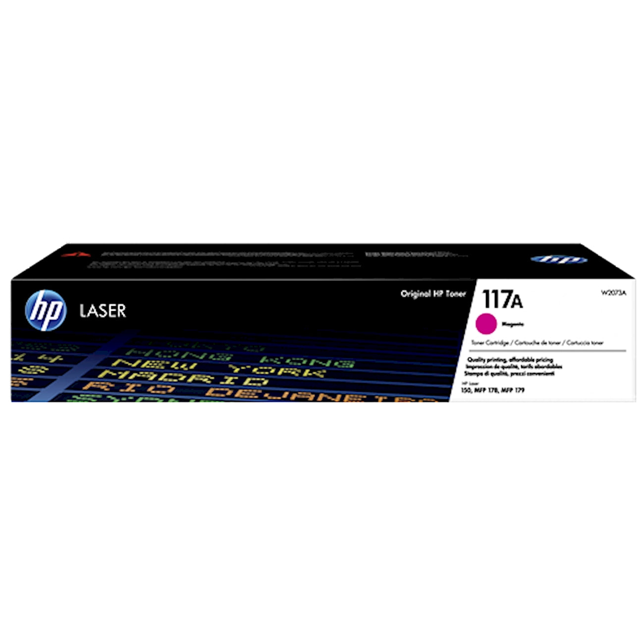 Toner HP W2073A 117A  - Originale - Magenta da 700 pagine per Color Laser 150, MFP 178, MFP 179